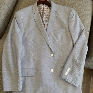 Seersucker blazer